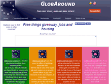 Tablet Screenshot of globaround.com